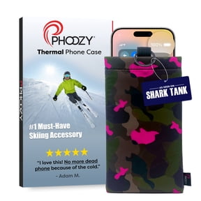 PHOOZY Thermal Phone Case Apollo II, Large, Army Pink