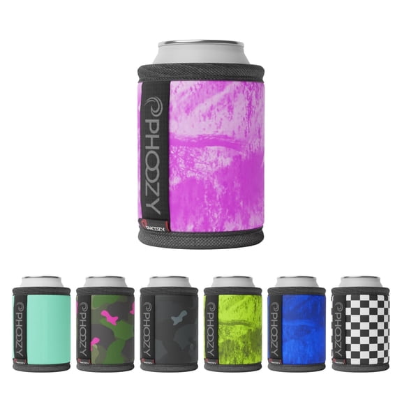 PHOOZY Patented Insulated Can Cooler Sleeve, 12 oz , Pink