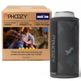 thumbnail image 1 of PHOOZY Insulated Can Cooler for 16oz Tall Cans - Patented Spacesuit Insulation Keeps Drinks Colder, Longer (Weighs less than 2 ounces) - Black Camo, 1 of 9