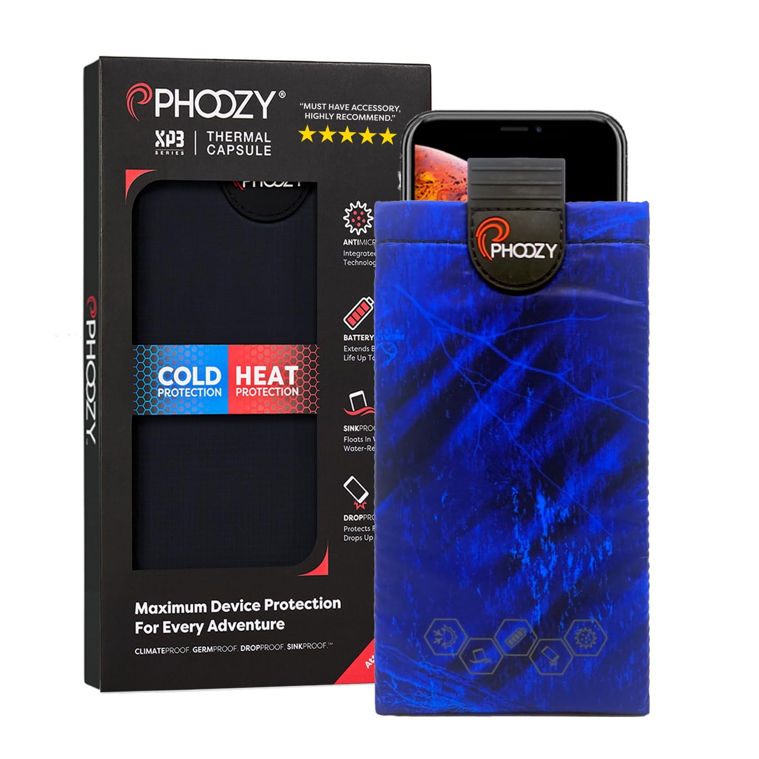 Keep Phone Cool In Heat PHOOZY Thermal Phone Case Apollo II