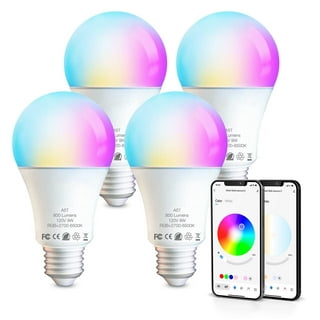 Avatar Controls E12 Smart Bulb 4 Pack, Candelabra Smart Light
