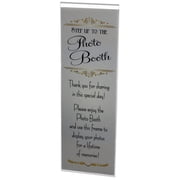 PHOTO BOOTH NOOK 2x6 Acrylic Magnetic Photo Booth Frame & Insert, Set of 100