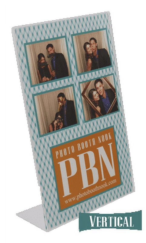 Crystal Clear 4x6 Acrylic Vertical Tabletop Photo Frame