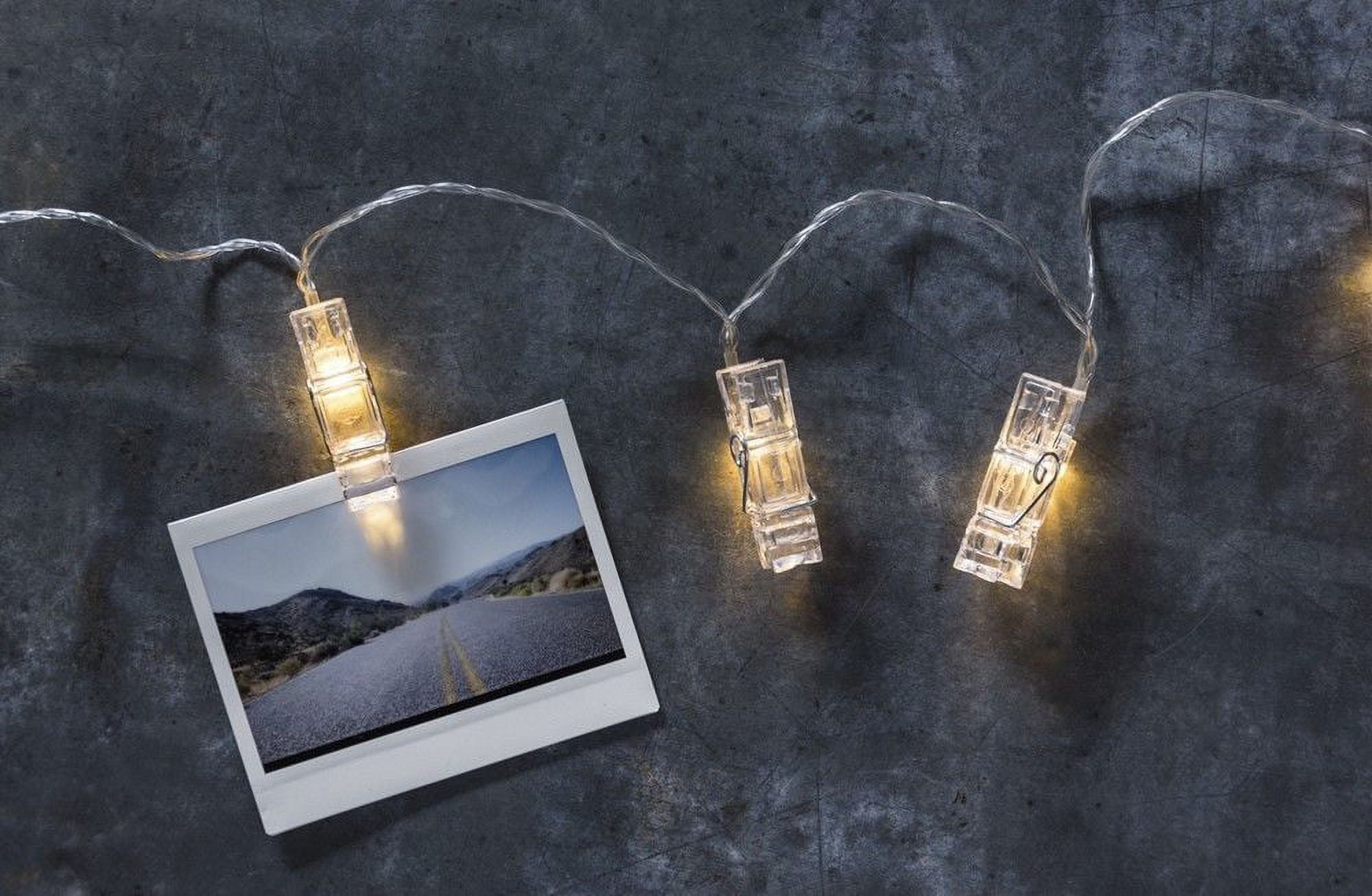 PHOTO CLIP STRING LIGHTS, 10 Lights & Clips on 52