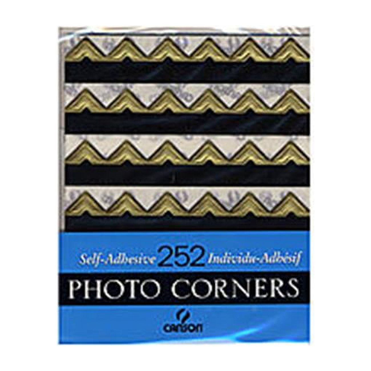 Canson SelfAdhesive Photo Corner Sheet, Gold