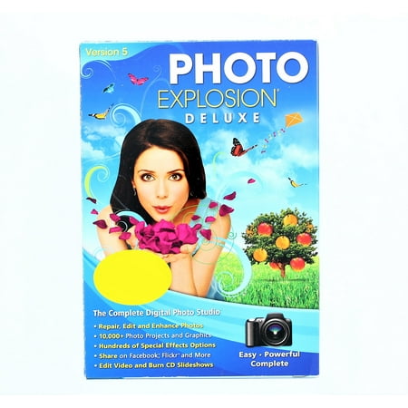 PHOTO EXPLOSION: Deluxe Version 5, Complete Digital Photo Studio Software