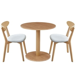 Gizoon Kitchen Table and 2 Chairs for 4 with Bench, 4 Piece Dining ...