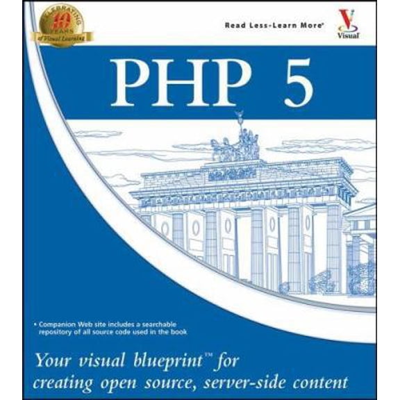 Pre-Owned PHP 5: Your visual blueprint for creating open source, server-side content (Paperback) 0764583328 9780764583322