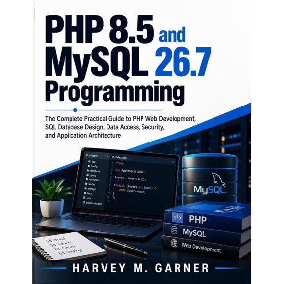 Next Level Technology PHP 8.5 and MySQL 26.7 Programming: The Complete Practical Guide to PHP Web Development, SQL Database Design, Data Acces, (Paperback)