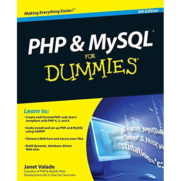 Pre-Owned PHP and MySQL for Dummies (Paperback) 0470527587 9780470527580