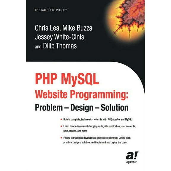PHP MySQL Website Programming: Problem - Design - Solution, (Paperback)