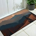 thumbnail image 1 of PHYHOO Abstract Sun Sunset Mountain Woodland Nature Landscape Waterproof Door Mat Outdoor Entrance Non-Slip Doormat for Bohemian Home Front Door Porch Outdoor Indoor Decorations 19.68*47.24 in, 1 of 6