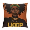 thumbnail image 1 of PHYHOO Black Liberation Throw Pillow Covers, Break Free History Cushion Case for Sofa Couch, 1 of 5