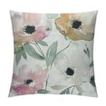 thumbnail image 1 of PHYHOO Brown White Grey Pillow Covers  Flower Throw Pillow Cover for Couch Modern Decorative Watercolor Floral Cushion Cover for Sofa Bedroom Living Room Farmhouse Home Decor, 1 of 5