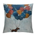thumbnail image 1 of PHYHOO Cartoon Pillow Covers Set - , Flannel Weiner Dog Pillow Throw Pillow Cases, Decor, Weiner Dog White, 1 of 5