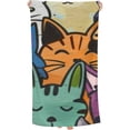 thumbnail image 1 of PHYHOO Colorful and Dogs Cartoon Towels for Adult Kids Ultra Absorbent Super Soft 30x60in, 1 of 8