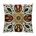 thumbnail image 1 of PHYHOO Floral Christmas Pillow Covers Retro Boho Throw Pillow Cases Winter Holiday Outdoor Cushion Covers for Sofa Farmhouse Decorations, 1 of 5