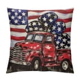 thumbnail image 1 of PHYHOO Hello Love Heart Throw Pillow Covers, Buffalo Plaid Patriotic Cushion Case for Sofa Couch, 1 of 5