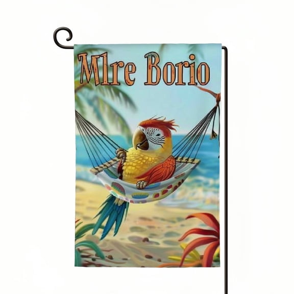 PHYHOO It's 5 O'clock Somewhere Summer Garden Flag Double-sideHome Outdoor Yard Banner Color Flag Decoration White