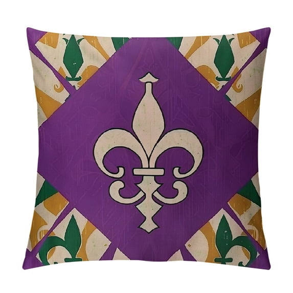 PHYHOO Mardi Gras Pillow Covers Throw Pillow Covers Masquerade Mask Living Room Decorative Pillowcase Cushion Case for Sofa Couch