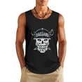 thumbnail image 1 of PHYHOO Men Day of The Dead Sugar Skull Oakland and Vegas Tank Top S, 1 of 6