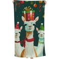 thumbnail image 1 of PHYHOO Merry Christmas Large Lightweight Microfiber Towel Super Absorbent Sand Free Thin Quick Dry Pool Towel for Beach Travel Sports Pool Bath Camping 30x60in, 1 of 8