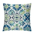 thumbnail image 1 of PHYHOO , New Living Series Blue&amp;Green Pillow Covers Outdoor Waterproof Pillow Inserts, 1 of 5