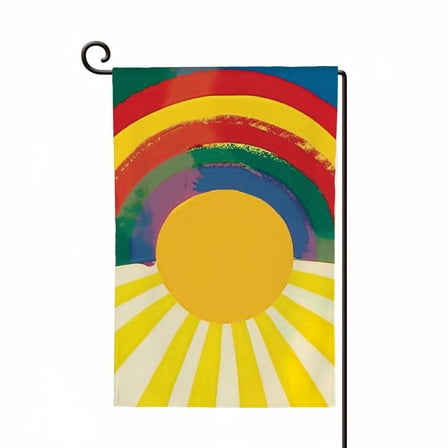 PHYHOO Outdoor Vertical Double Sided, Welcome LGBTQ Progress Yard Rainbow Flag for Bisexual Transgender Pansexual Flags Decorations Indoor Farmhouse Outside Decor White