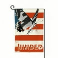 thumbnail image 1 of PHYHOO Patriotic Butterfly Garden Flag Free Indeed John Bible Quote Christian Yard Flags for Outside Double Sided Religious American Independence Day Fourth of July Decorations White, 1 of 6