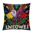thumbnail image 1 of PHYHOO Pillow Covers Floral Decorative Throw Pillow Covers Pillow Case Home Sofa Bedroom Living Room Cushion Case Farmhouse Decorations White, 1 of 5