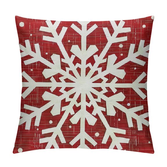 PHYHOO Red Striped Christmas Decorations Pillow Covers Stripes Buffalo Plaid Merry Christmas Winter Holiday Farmhouse Decor Throw Pillows Cushion Case
