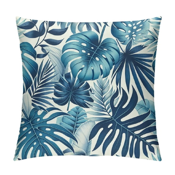 PHYHOO Short Plush Pillow Covers Square Pillow Case for Bedroom, Sofa, Car Decoration Both Sides
