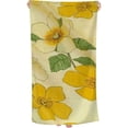 thumbnail image 1 of PHYHOO Spring Floral Beach Towel Oversized Microfiber Sand Free Beach Towel Quick Dry, Yellow Flower Lightweight Pool Towels for Adults Travel Towel for Gym Yoga Camp Swim 30x60in, 1 of 8