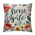 thumbnail image 1 of PHYHOO Spring Pillow Covers  Fresh Flower Market Spring Decorations Throw Farmhouse Pillowcase Linen Cushion Case for Spring Home Décor, 1 of 5