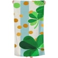 thumbnail image 1 of PHYHOO  St Patrick's Day Clovers Stripes Beach Towel, Absorbent Quick Dry Swimming Yoga Beach Towels, Sand Free Microfiber Beach Towel 30x60in, 1 of 8
