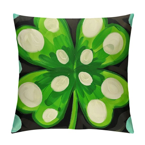 PHYHOO St Patricks Day Pillow Covers Decorative Throw Pillows Spring Cushion Case Decor for Couch Sofa Bed