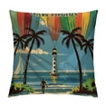 thumbnail image 1 of PHYHOO  Summer Pillow Covers Say Hello to Summer Throw Pillow Covers Summer Farmhouse Cushion Case Decor for Sofa Couch, 1 of 5