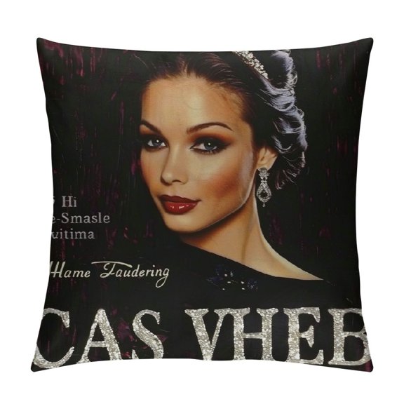 PHYHOO Themed Definition Decorative Throw Pillow Case for Home Living Room Sofa Couch Bed Decor, Birthday from Granddaughter White