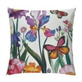 thumbnail image 1 of PHYHOO Throw Pillow Covers Flower Decorative Throw Pillow Cases Soft Velvet Outdoor Cushion Covers for Sofa Garden Couch Home Decor, 1 of 5
