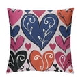 thumbnail image 1 of PHYHOO  Valentine Hearts Pink Throw Pillow Covers, Love Wedding Cushion Case Decoration for Sofa Couch, 1 of 5