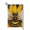 thumbnail image 1 of PHYHOO  Welcome Summer Garden Flag Double Sided, Burlap Small Bee Garden Yard House Flags Outside Outdoor Spring Seasonal Porch Lawn Decoration  White, 1 of 6