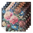thumbnail image 1 of PHYHOO and Cloth Napkins Dinner Table Napkins Vintage Watercolor Bouquet Summer Floral Washable Reusable Napkins Home Holiday Party Wedding 2 PCS, 1 of 7