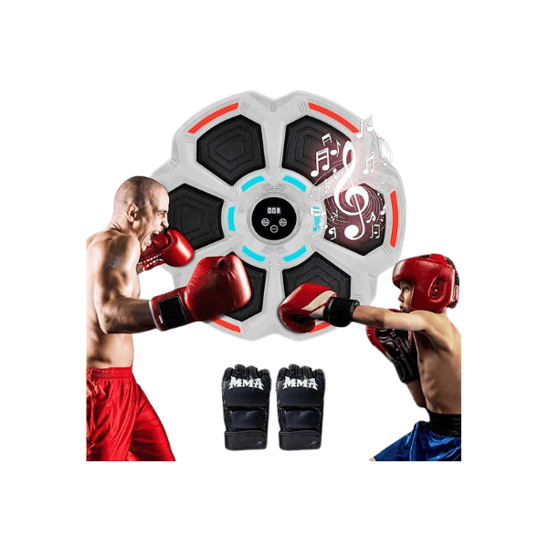 Logan's Toy Chest Gray Polyurethane Boxing Gloves, with Gloves
