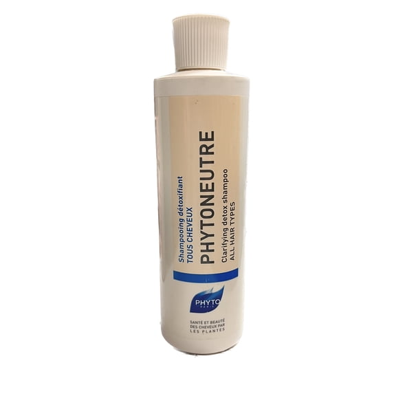 PHYTO Clarifying Detox Shampoo, 4.62 fl oz (with Free Steel Pin Tail Comb)