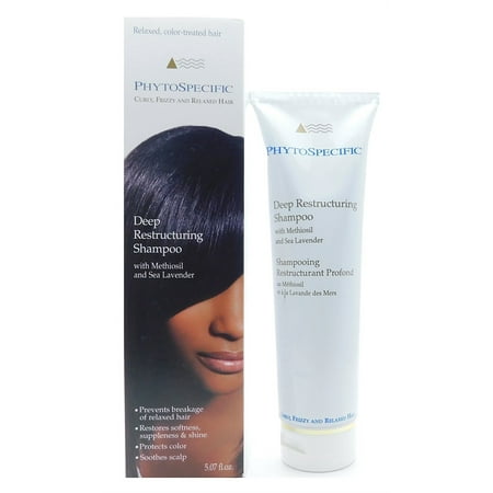 PHYTO SPECIFIC Deep Restructuring Shampoo with Methiosil and Sea Lavender 5.07 Fl Oz.
