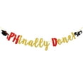 PHinally Done Banner Celebrate Your Doctorate Graduation Party in