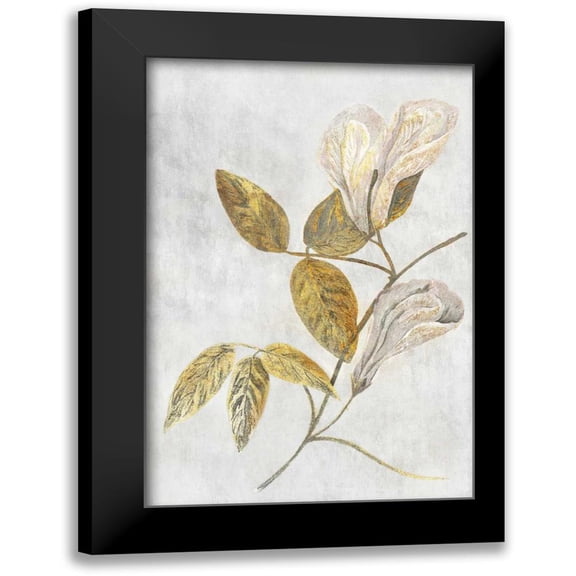 PI Collection 11x14 Black Modern Framed Museum Art Print Titled - Butterfly Pea