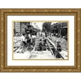 thumbnail image 1 of PI Collection 32x23 Gold Ornate Wood Framed with Double Matting Museum Art Print Titled - Dundas and Ossington, 1 of 4