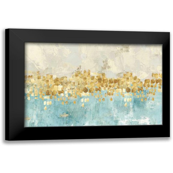 PI Galerie 14x11 Black Modern Framed Museum Art Print Titled - Dancing Stars