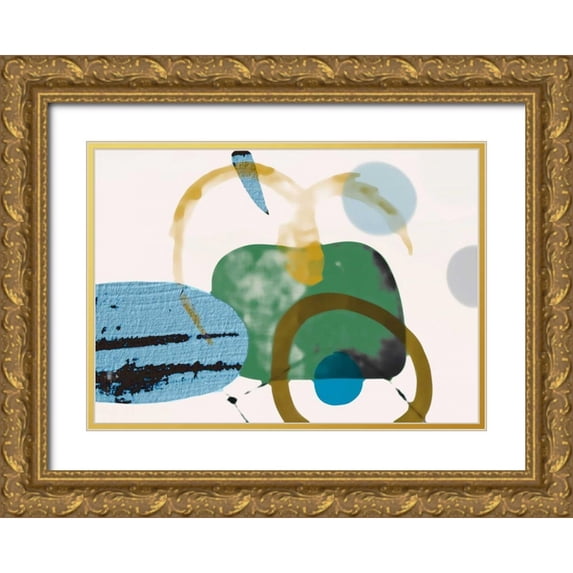 PI Galerie 14x11 Gold Ornate Wood Framed with Double Matting Museum Art Print Titled - Your Smile II